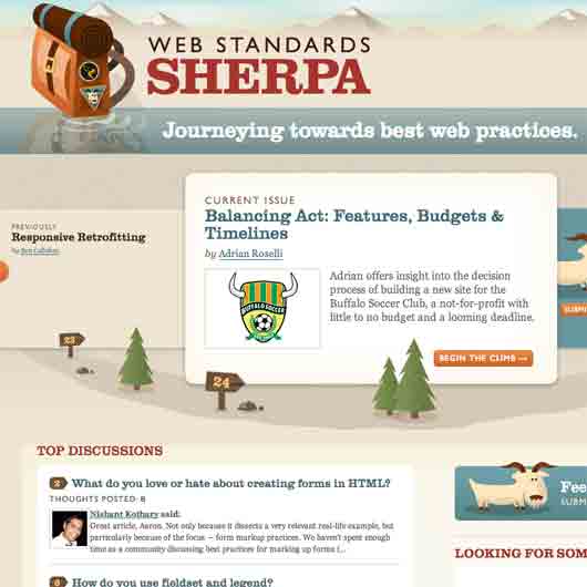 Web Standards Sherpa